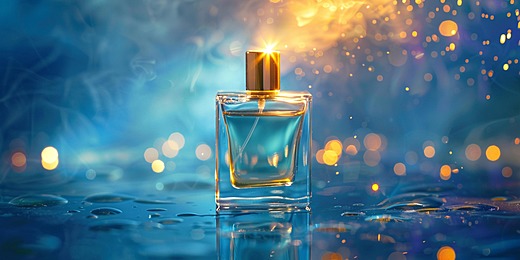 Luxury perfume bottles